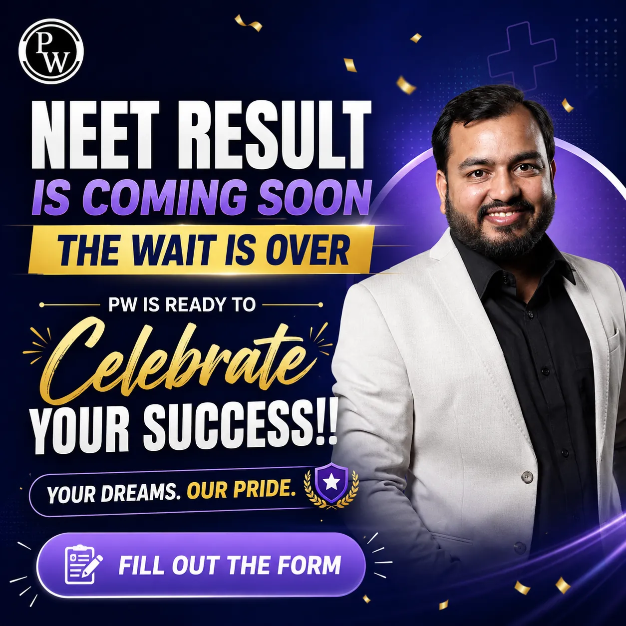 PW — NEET Result Campaign